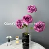 Arreglos Florales Morados para Bodas, Arreglos Florales Transfronterizos al por Mayor, Flores Decorativas para Bodas, Rosas Moradas