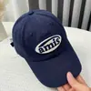 Boné de Baseball Amis Estilo Celebridade Coreano de Alta Qualidade para Afinar o Rosto de Mulheres, Boné de Aba Curva Grande para Homens para Primavera e Outono