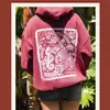 Tallas Europeas S-5XL Sitio Independiente Transfronterizo Más Vendido 2026 Sudadera con Capucha Estampada Hibisco Hawaiano Marca de Tendencia Sudadera