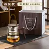 Bule Elegante de Vidro para Separação de Água e Chá Novo Bule de Água para Chá Doméstico Conjunto de Chá Kung Fu Fábrica Atacado