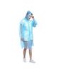 Capa de chuva longa de corpo inteiro à prova de chuva transparente espessada para homens e mulheres roupas de chuva adulto portátil descartável capa de chuva comprimida à prova d'água