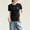 Camiseta Tencel Icy Gola Redonda Ombro Direito Slim Lyocell Verão Dopamina Manga Curta Verão Novo Top Slim