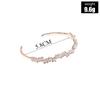 Pulsera de moda irregular con exquisita personalidad y apertura de diamantes cuadrados para mujer, muy vendida en Amazon
