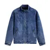 Jaqueta Nova Transfronteiriça Masculina Outono e Inverno Estilo Coreano Tendência Slim Masculina Retrô Jeans Tops Jaquetas Juvenis Masculinas