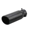 Fabricante de origen modificación de coche garganta de cola universal garganta de cola larga de 8.5 pulgadas tubo de escape silenciador venta caliente transfronteriza