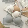 ¡Kanghou, Qué Suave Es! Sujetador sin costuras para bustos pequeños, realza la apariencia, sin varillas, soporte suave, sujetador anti-caída