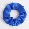 Scrunchies de Cetim Mais Vendidos Transfronteiriços em 70 Cores Sólidas, Elásticos de Cabelo de Alta Elasticidade para Mulheres, Acessórios de Cabelo Atacado