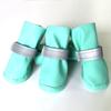 Botas de Lluvia para Perro Camelot Nuevos Zapatos para Mascotas No se Caen Tela de Cuero Completamente Impermeable Suela Antideslizante Resistente al Desgaste