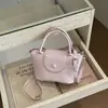 Comércio Exterior Estilo Coreano Texturizado Para o Trabalho 2026 Novo Pingente Moda Simples Grande Capacidade Bolinho Bolsa Transversal de Mão Mulheres