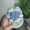 Chen Zheyuan (Yuan) Celebridad Hecha a Sí Misma Colgante de Bolso Qihang Mini Abanico Reflectante Etiqueta de Nombre Set Completo Terminado Hecho a Mano