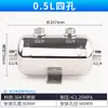 Tanque de Almacenamiento de Gas Pequeño de Acero Inoxidable 304 0.5L1L2L3L Cilindro de Almacenamiento de Gas de Alta Presión Tanque de Micro Presión Tanque Amortiguador