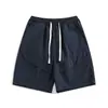 Pantalones Cortos de Trabajo Estilo Nuevo para Hombre, Pantalones Deportivos de Seda de Hielo de Verano, Marca Informal de Moda Rectos de Cinco Puntos