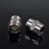 Adaptador Roscado de Acero Inoxidable 304 con Doble Rosca Macho para Extensión Directa, Accesorios para Tuberías de Agua de 2 Puntos a 3 Puntos, 4 Puntos a 6 Puntos