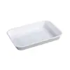 Platos Fríos, Platos Estofados, Platos Melamínicos para Exhibición de Comida, Charolas Rectangulares de Plástico para Brochetas Comerciales