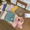 Bufanda Coreana de Nicho Simple Versátil Cálida de Color Sólido Otoño e Invierno Nueva Bufanda Corta de Punto para Parejas