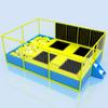 Trampolim de combinação infantil interno e externo Homem-Aranha parede pegajosa pegajosa trampolim infantil trampolim adulto