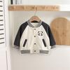 Roupas de Bebê, Roupas de Fora, Roupas de Outono, Uniformes de Baseball para Bebê Menino, Jaquetas e Tops de Moda para Bebês de Um Ano - Estilo Novo para Primavera e Outono