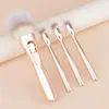 Venta directa de fábrica 4 en 1 pincel de maquillaje magnético, pincel de polvos portátil, pincel para sombras de ojos, herramienta de belleza de cerdas suaves, producto popular de exportación