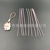 Cordón de Silicona Oso de Dibujos Animados Líquido Cubierta para Teléfono Móvil Auriculares Pendiente Corto para Memoria USB Cadena Colgante Calentador de Manos Cuerda de Silicona