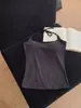 Nuevo Estilo Camisola de Cuello Halter con Almohadillas en el Pecho para Mujer, Top Tubo Sexy para Usar en Capas o Solo, Diseño Impresionante, Top V de Nicho