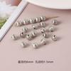 10 peças Prata Antiga Vintage estrela de cinco pontas amor pequeno espaçador beads DIY Joias Feitas à Mão brincos colar acessórios material