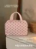 Bolsa de Maquiagem Portátil, Bolsa de Maquiagem Tridimensional que Não Amassa com Três Compartimentos, Bolsa de Armazenamento de Viagem de Grande Capacidade para Mulheres