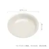 Bandeja de Té Cerámica Dinastías Tang y Song Hecha de Arcilla Antigua con Ceniza Vegetal, Plato Redondo Multiusos para Accesorios de Ceremonia de Té, Bandeja de Té Seco, Bandeja para Bocadillos de Té