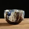 Taza de Té Estilo Wabi-Sabi Hecha a Mano Japonesa Retro de Gres Taza de Café Cerámica Transfronteriza Taza de Té para el Hogar Vaso de Agua Estilo Zen