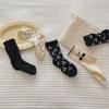 Nuevos Calcetines de Encaje con Lunares para Niños de Otoño Lindos Calcetines Transpirables de Algodón con Lunares de Cereza Calcetines de Moda para Niños