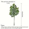 Folhas de Salgueiro Simuladas Populares da Amazon Transfronteiriças, Folhas de Eucalipto, Plantas Verdes Artificiais, Enfeites Florais, Decoração de Casamento para Casa Atacado