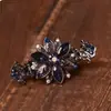 Explosions Pasador de Pelo Retro Clásico para Mujer Pegatina Aleación de Diamantes Accesorios para el Cabello Pinza de Cangrejo Pasador de Pelo para Mujer Tocado