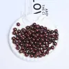 Vidro de cristal branco australiano 4mm-10mm furo passante pérola para roupas acessórios de pérola artificial diy colar pulseira