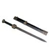 Casa de Metal Espada Qin Espada Han Espada Ruyi Arma Fría Espada Antigua Famosa Artesanía de Metal Adorno Sin Filo