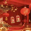 Dança do Leão de Ano Novo Símbolo da Fortuna Pingente Auspicioso, Estilo Chinês Tradicional Antigo Banhado a Ouro Acessório DIY Ornamento