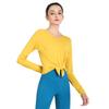 Liquidación Ropa Deportiva de Moda Multiusos Ropa de Entrenamiento Manga Larga Top para Correr Ropa de Yoga Primavera/Verano Europea y Americana para Mujer Venta al por Mayor