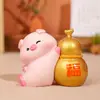 Colección Grande de Cerdos Muñeco Cerdo Lindo Divertido Adornos Decoraciones de Escritorio Cerdo Tesoro Lindo Lindo Lindo Cerdo Niña Regalo