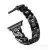 Adecuado para Correa de Apple Watch con Cadena de Mezclilla de una Sola Fila Incrustada de Diamantes Correa de Reloj iWatch S10 S11 Huawei Samsung