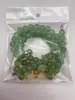 Explosiones en Vivo Cuentas Redondas de Vidrio Collar Moda Combinable Jade Dongling Conjunto de Tres Piezas Joyería Joyería de Estilo Nacional de Alta Gama Mujeres