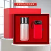 Regalos para Reuniones Anuales, Regalos Prácticos para Clientes, Sets de Regalo Empresariales de Alta Gama, Tazas de Té Recubiertas de Titanio, Souvenirs con Logos Personalizados
