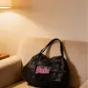 Bolsa Acordeón Bolsa de Compras para Supermercado Bolso de Mano Portátil Bolsa Enrollable Bolsa Nube Bolsa de Almacenamiento de Gran Capacidad Bolsa de Compras Plegable