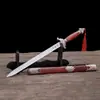 Cidade de Longquan Espada Aço Inoxidável Adaga de Autodefesa Xiao Bao. Espada Espada Han Espada de Batalha Fengyun Pequena Espada Wolong Sem Lâmina