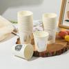 Vaso de Papel Serie Bronceado Planeta Vaso de Agua para Fiesta Hogar Comercial Venta al por Mayor Vaso Desechable Buena Calidad para Año Nuevo