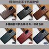 Capa de celular Honor 50 aplicável 50se couro de vaca padrão crocodilo meio pacote Honor 50Pro capa protetora de couro de alta qualidade