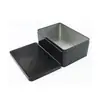 Caja de Lata esmerilada con Boca de Encogimiento Caja de Metal Grande Grande Bolígrafo Rectangular Regalo Regalo