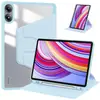 Adequado para Capa Protetora Redmi Pad Pro 12.1 Acrílico Rotatório Transparente Totalmente Envolvente Concha Traseira 2024 Bandeja para Caneta