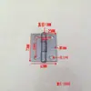 Dobradiça de Ferro Espessada e Reforçada de 2,5 mm Dobradiça de Porta de Ferro Dobradiça de Porta de Correr Dobradiça para Solda Elétrica Dobradiça Dobrável 1,5 Polegada 2 Polegadas 2,5 Polegadas