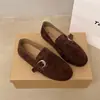 Zapatos casuales retro versátiles, mocasines, zapatos de mujer, nuevo estilo con tacón oculto, estilo coreano, mocasines de otoño 2026, con hebilla