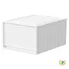 Caja de Almacenamiento de Ropa Tipo Cajón Almacenamiento y Organización para el Hogar y la Cocina Caja de Almacenamiento de Plástico Caja de Almacenamiento de Cosméticos de Escritorio