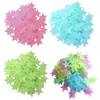 Amazon Supply Pegatinas Luminosas Pegatinas de Pared de Estrella Fluorescente Plástico Autoadhesivas Pegatinas de Decoración para Habitación Infantil 3CM