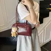 Bolsa de Bowling Super Popular Transfronteiriça para Mulheres, Grande Capacidade, Novo Modelo 2026, Bolsa de Ombro Simples, Bolsa de Mão Casual Versátil, Bolsa de Axila